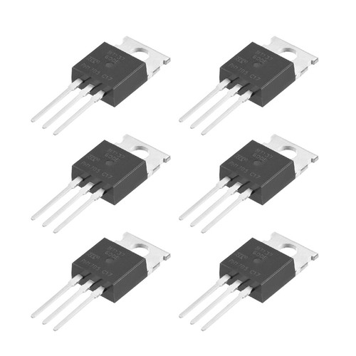 6 Diodes Redresseurs Schottky BT137-600E TO-220 8A 600V - Pour Électronique, Télécom, Alimentations