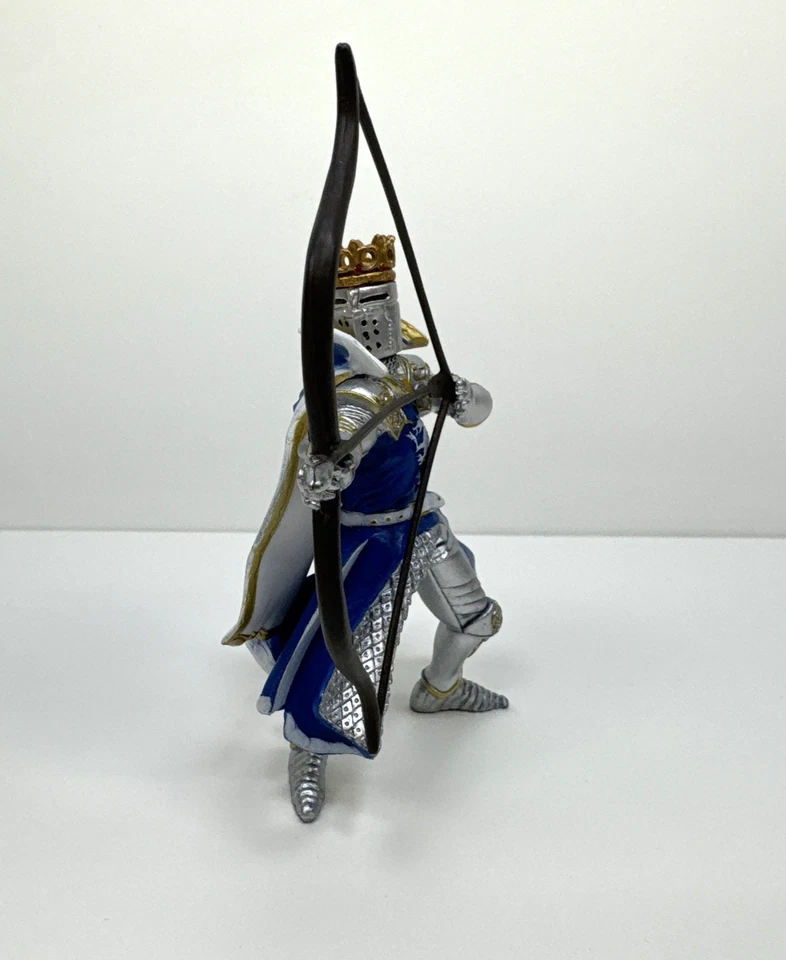 Papo Rey Dragón Caballero Arco y Flecha Soldado Diorama Tema Medieval 4.5” Alto Foto 3 de 4