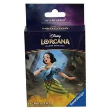 Disney Lorcana TCG: Ursula's Return Card Sleeves - SNOW WHITE - NEW SEALED