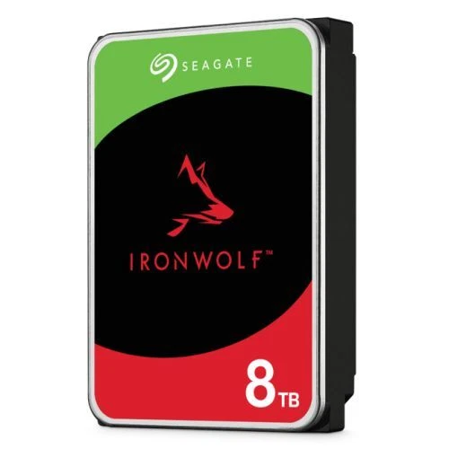 Seagate 3.5", 8TB, SATA3, IronWolf NAS Hard Drive, 5400RPM, 256MB Cache, 8 Drive