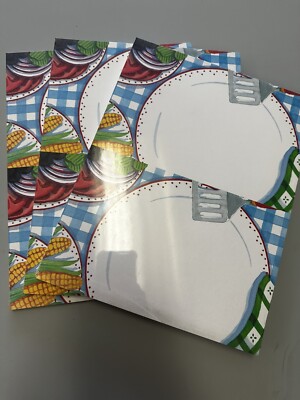 Vintage Sonburn II Designer Papers 150 Sheets 3PK Summer BBQ Plate NEW