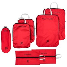Compression Packing Cubes, 7 Set Travel Packing Organizer for luggage