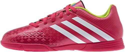 Adidas Kids Perdito LZ Indoor Soccer Shoes Pink - Size 11k - MSRP $40 - 第 1/2 張圖片
