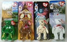 1999 Ronald McDonald's House International TY Beanie Babies Complete Set of 4
