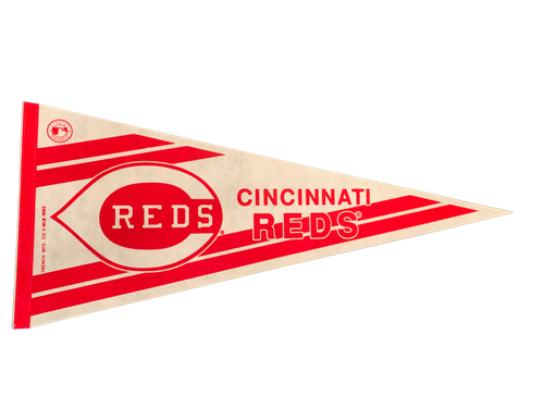 Wincraft Cincinnati Reds Pennant 2009 12 X 30 Preowned