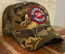 Cap /Hat -(Camo) Southern Pacific Bullseye (SP) #11721  NEW