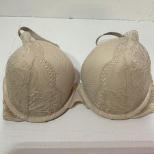    Auden High Apex Push Up Bra - Light Taupe 32DD