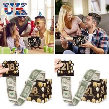 16th 18th 21st Birthday Money Box Paper Money Gift Boxes  Party