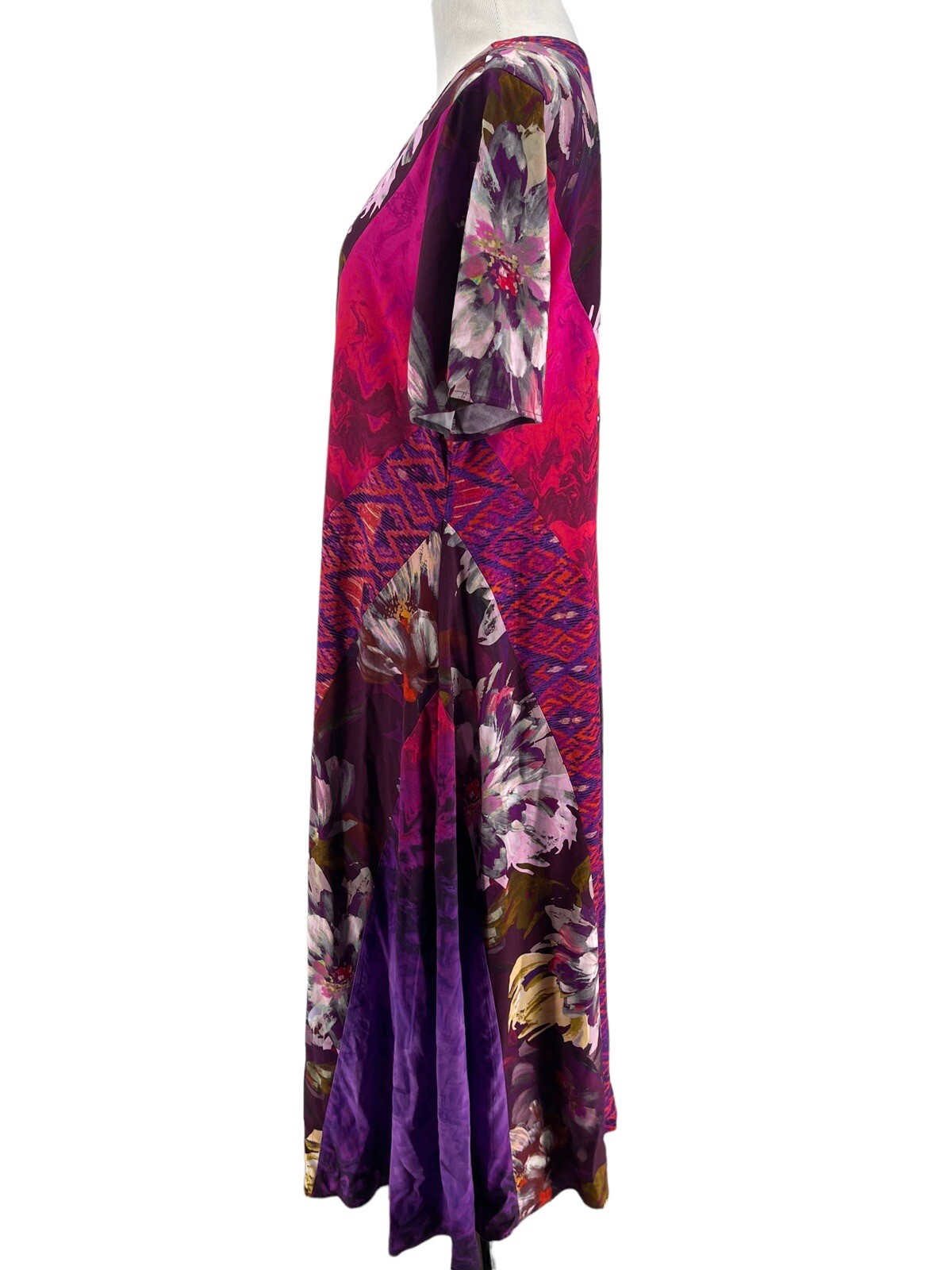 Soft Surroundings Rosario Boho Patchwork Short Sl… - image 2