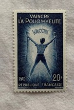 Timbre vaincre la poliomyélite - Vaccin 1959 1224 neuf