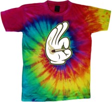 Funny Pot Weed Stoner Shirt 420 Cannabis Tie Dye T-shirt Clothing Apparel