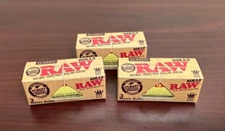 RAW Classic KING SIZE WIDE 3 Meter Rolls -3 PACKS
