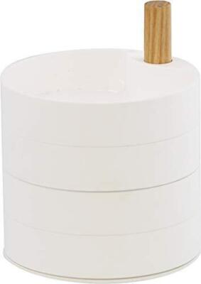 Yamazaki Business-Accessoires Aufbewahrungszubehör Tablett Tosca weiß 3408