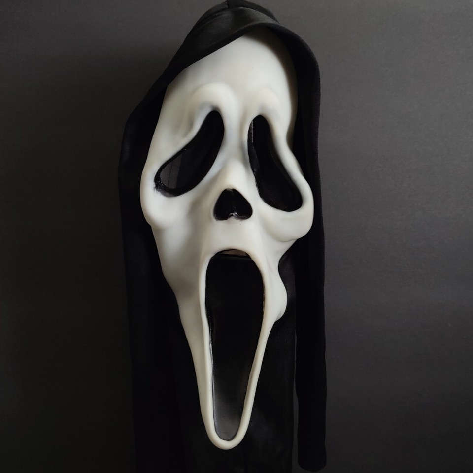 Vintage Scream Ghost Face Mask S9206 Easter Unlimited Fun World eBay