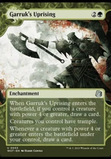 MTG WOE Enchanting Tales *FOIL* U Garruk's Uprising #0053