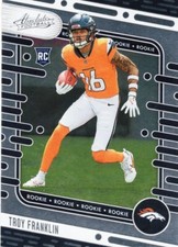 Troy Franklin 2024 Panini Absolute BASE #178 (RC) DENVER BRONCOS