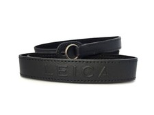 Genuine Leica M6 Shoulder/Neck Carrying Strap, Black Leather 110cm