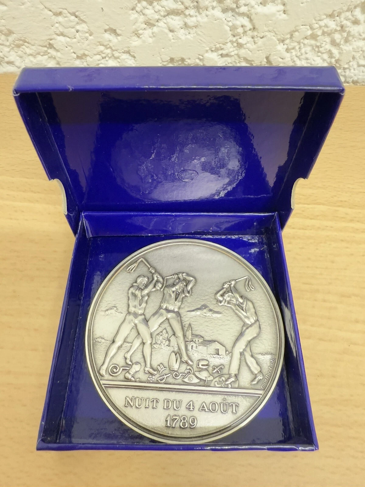 Médaille Nuit Du 4 Août 1789 En Bronze 