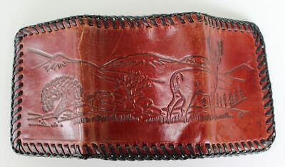 Hand Tooled Men’s Leather Wallet