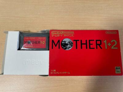 【極美品】GBA MOTHER 1+2 Nintendo Gameboy Advance Mother 1 + 2 W/ box GBA Game