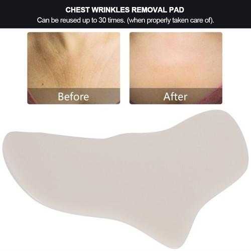 Silicone Anti Wrinkle Chest Pad Chest Wrinkles Removal Reusable AntiAge Patches - Picture 4 of 12