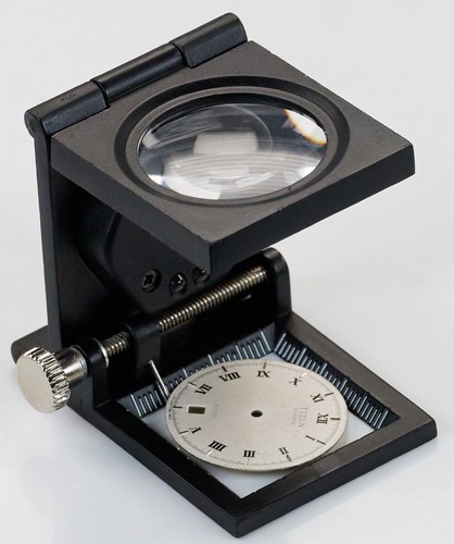 10x Lens magnification table loupe eyeglass bobby jewellers magnifying glass - 第 1/6 張圖片