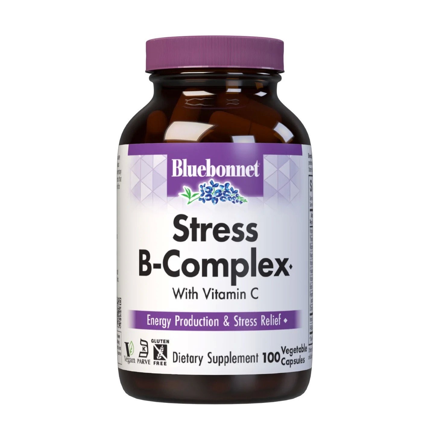 Bluebonnet Stress B-Complex 100 растительных капсул 5790₽
