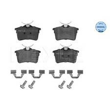 Satz Bremsbeläge Bremsklötze hinten für Citroen Berlingo B9 | 24447055