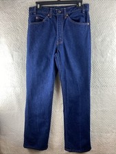 Vintage Levis 517 Jeans Men 32x29 Blue 80s Orange Tab Bootcut Made USA