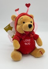 Winnie the Pooh FIREFLY Love Bug Mini Bean Bag Plush Disney Store New W/Tags