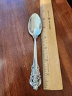 WALLACE STERLING SILVER Teaspoon GRANDE Grand BAROQUE 6 1/8" SPOON