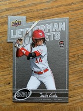 2024 upper deck ‘World Of Sports’ Letterman Jackets - Taylor Ensley #LJ-TE