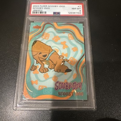 2024 Fleer Scooby Doo Jinkies! 13/25 Scooby-Doo #7 PSA 8