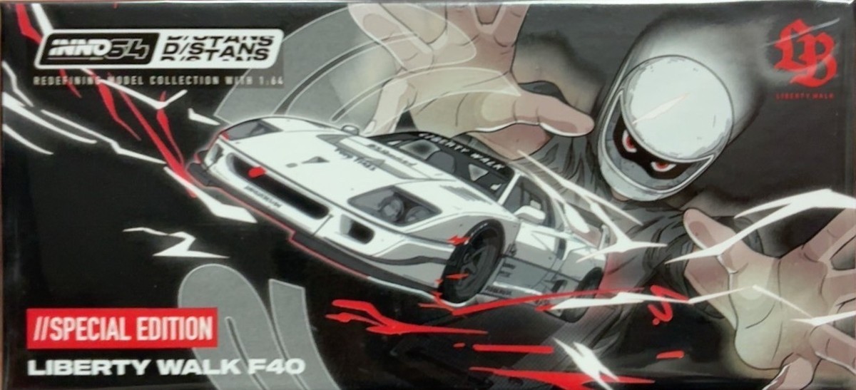 INNO64 1/64 D/STANS LBWK F40 HEC 2026 Limited Model Car White | eBay