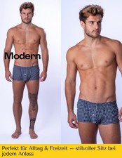 Premium Soft Baumwolle Herren Low Rise Boxer Brief – Bequeme Sexy Boxershorts...