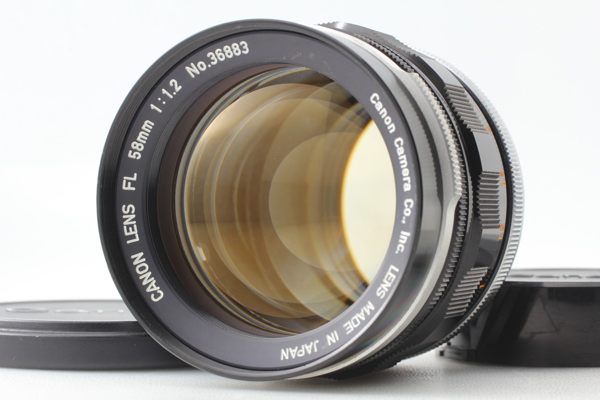 良品】Canon FL 58mm F1.2 MF Standard Prime Lens For FD Mount