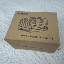 Andycine 95Wh Micro V-Mount Li-Ion Battery For Cinema Cameras And LED Lighting