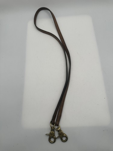 VINTAGE COACH BRAUNES LEDER ERSATZARMBAND