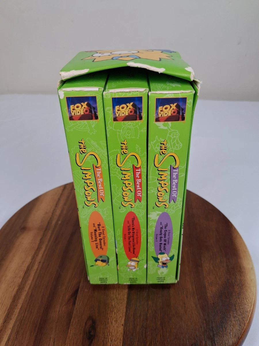 The Simpsons PG-13 Rated VHS Tapes for sale | eBay