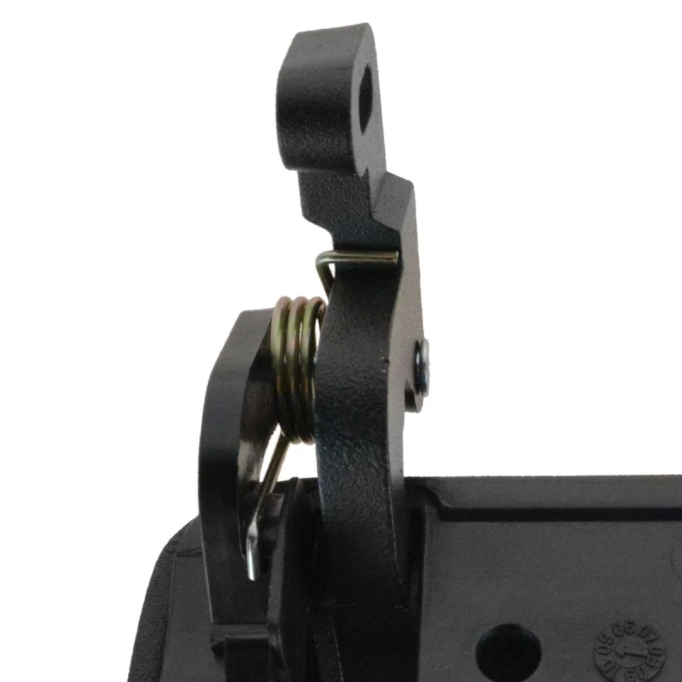 Maçanetas de porta de metal preto texturizado frente esquerda e direita conjunto de pares kit para Ranger - Imagem 2 de 4