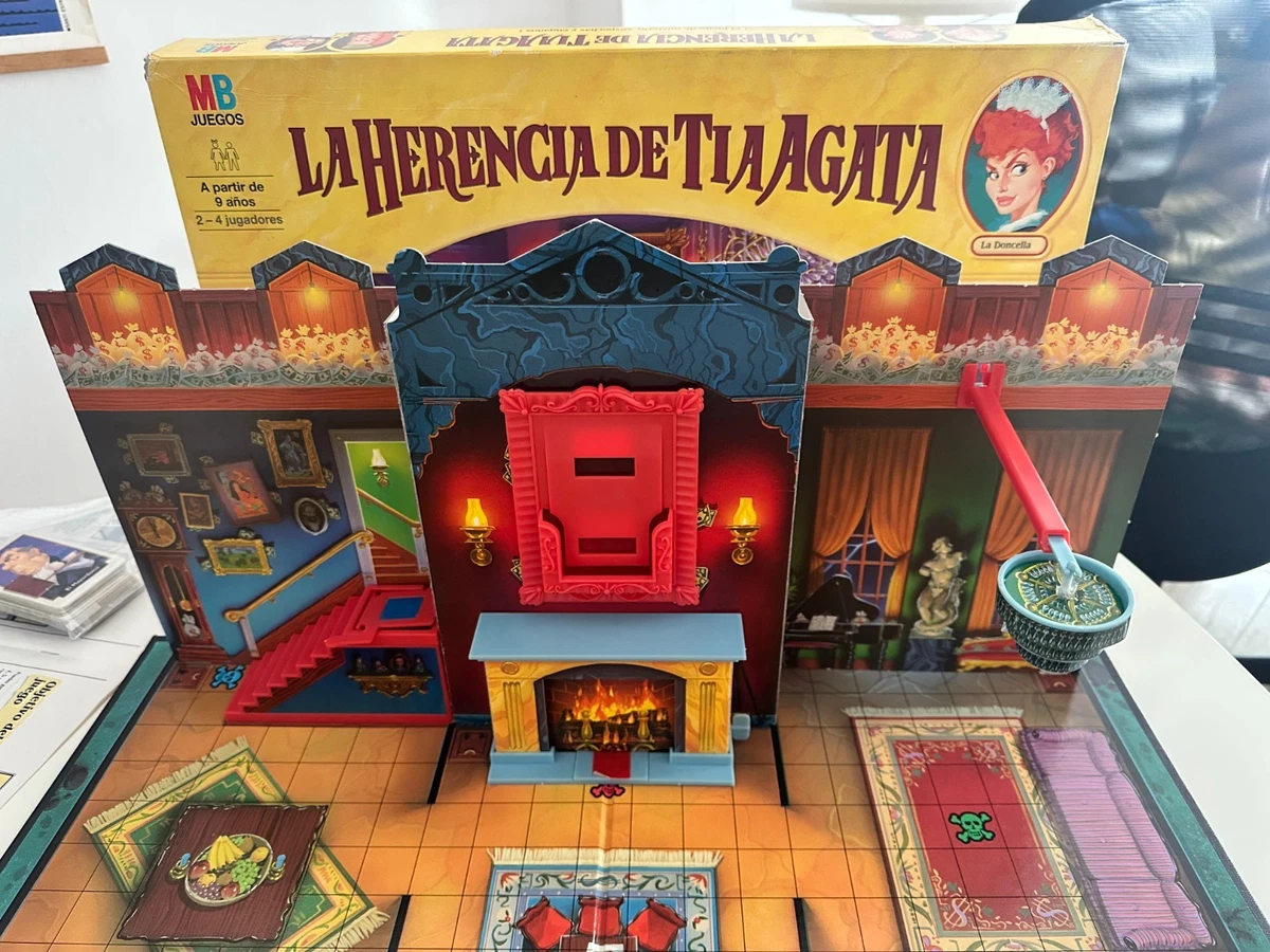 Juego de mesa La Herencia de Tia Agata MB Juegos COMPLETO 1994 buen estado
