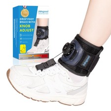 AFO Foot Drop Brace for Walking with Shoes, Drop Foot Brace with Reel-Adjust ...