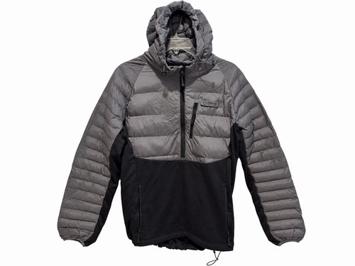Magellan Outdoors Pro Fish Men’s Large Hybrid Puffer Jacket Hooded Gray Black video thumbnail