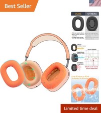 Sweat Proof Silicone Ear Cover for AirPods Max, Comfortable Fit for Gym Exerc...