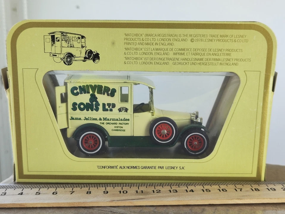 Vintage Retro Car Lesney Yesteryear Y5 1927  Talbot Van MATCHBOX, England, Boxed - Image 3 of 4