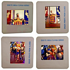JERRY THE KING LAWLER Lot of 4 WWF Wrestling 35mm Film Promo Photo Shoot Slides
