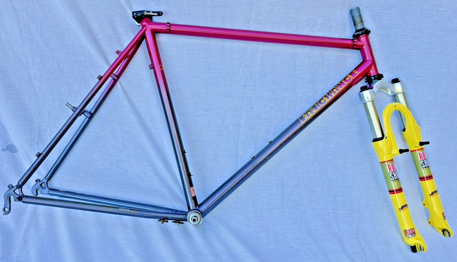 Vintage Wicked Lite Fat Chance Frameset Yo Eddy Beautiful Fa