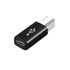Type C USB Female to USB-B Male Adapter for Printer Scanner Converter USB-C Data