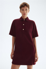 NWT H&M Bouclé Dress with Collar