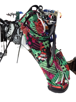 Ping Hoofer Lite 231 Stand Bag Watermelon 4-Way Top Double Strap Ping Hoofer Lite 231 Stand Bag Watermelon 4-Way Top Double Strap